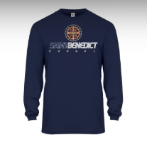 St. Benedict School Spirit Performance Long Sleeve T-shirt w/ School Logo 