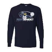St. Benedict School Team Volleyball Long Sleeve T-shirt w/ Design 1 Logo 