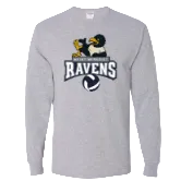 St. Benedict School Team Volleyball Long Sleeve T-shirt w/ Design 2 Logo 