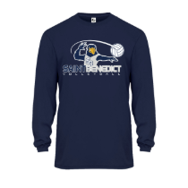 St. Benedict School Team Volleyball Performance Long Sleeve T-shirt w/ Design 1 Logo 