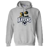 St. Benedict School Team Volleyball Pullover Hoodie w/ School Logo 