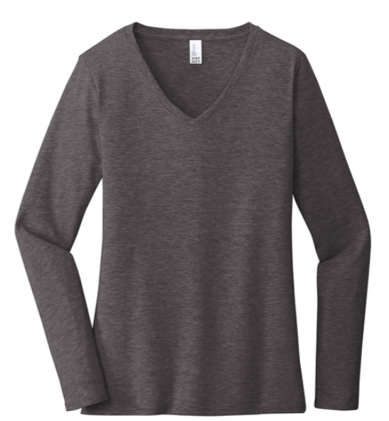 District Ladies Spirit Long Sleeve T-shirt