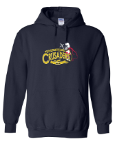 Immaculate Conception School Team Pullover Hoodie w/ Softball Logo 