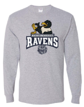 St. Benedict School Team Long Sleeve T-shirt w/ Cheer Logo 