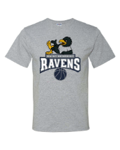 St. Benedict School Team Short Sleeve T-Shirt w/ Basketball Logo 