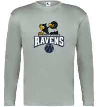 St. Benedict School Team Performance Long Sleeve T-shirt w/ Basketball Logo 