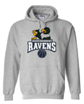 St. Benedict School Team Pullover Hoodie w/ Basketball Logo 