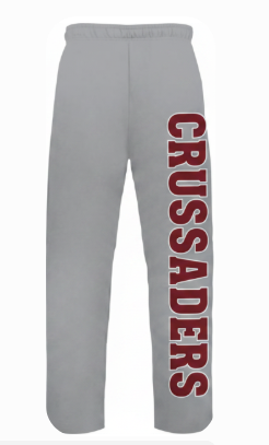 St. Pius V School Open Bottom Sweatpant w/ Logo