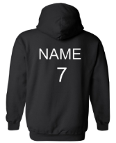 St. Anthony School Team Pullover Hoodie w/ Basketball Logo 