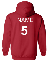 St. Anthony School Team Pullover Hoodie w/ Basketball Logo 
