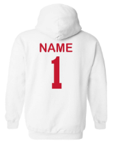 St. Anthony School Team Pullover Hoodie w/ Volleyball Logo 