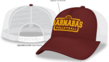 St. Barnabas Elementary School Team Cap w/ Volleyball Logo 