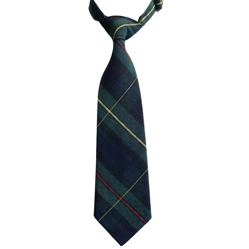 Plaid Breakaway Tie