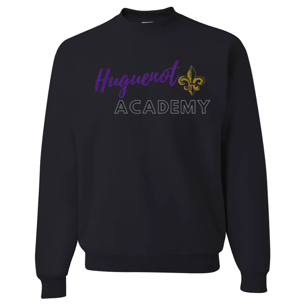 Huguenot Academy Spirit Sweatshirt w/ Logo 