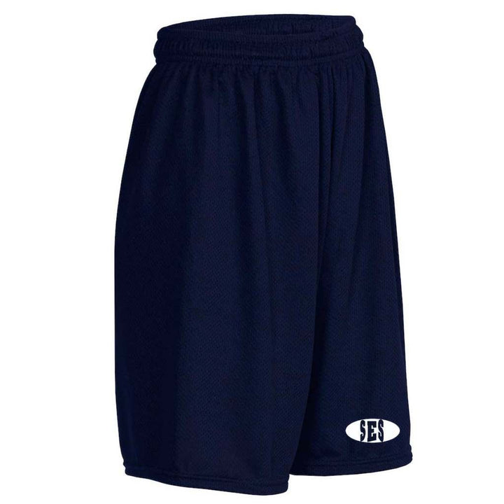 St. Eugene School Mesh Short w/ Left Crest SES Logo 