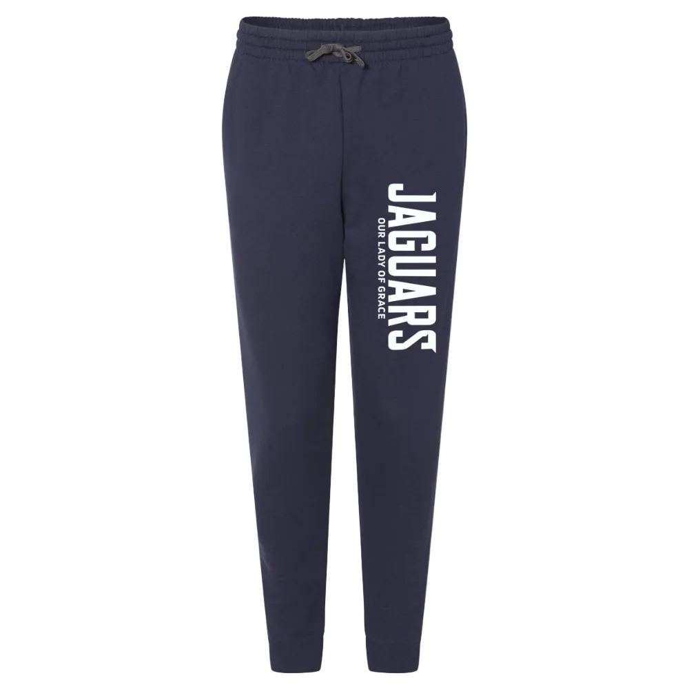 Our Lady of Grace School Spirit Joggers w/ Jaguars Logo 