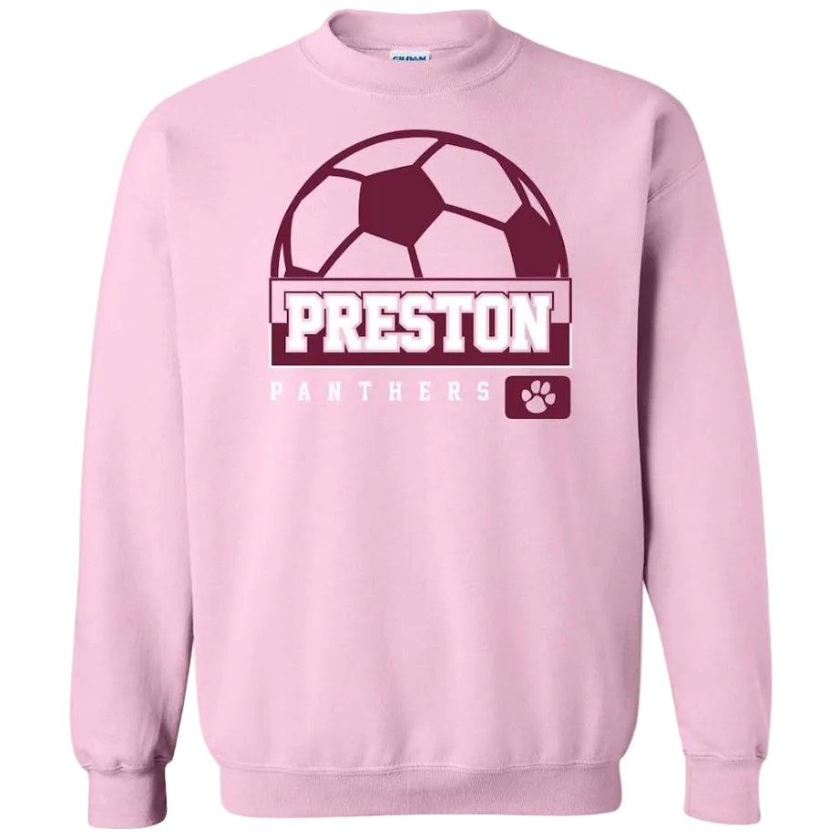 Preston High School Team Sweatshirt w/ Soccer Logo 