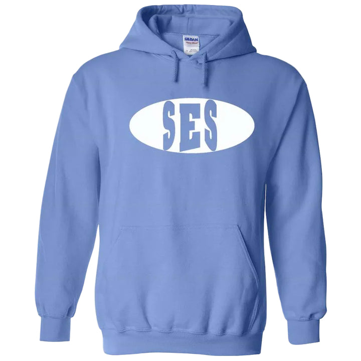 St. Eugene School Spirit Pullover Hoodie w/ Full Front SES Logo 