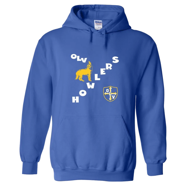 Our Lady of Victory School Spirit Pullover Hoodie w/ Howlers Logo 