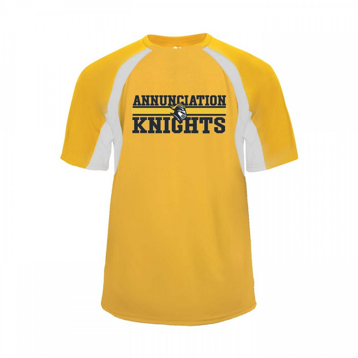 Annunciation School Spirit Hook Short Sleeve T-shirt w/ Knights Logo 