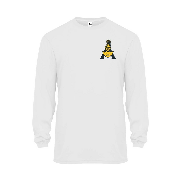 Annunciation School Spirit Performance Long Sleeve T-shirt w/ "A" Logo 
