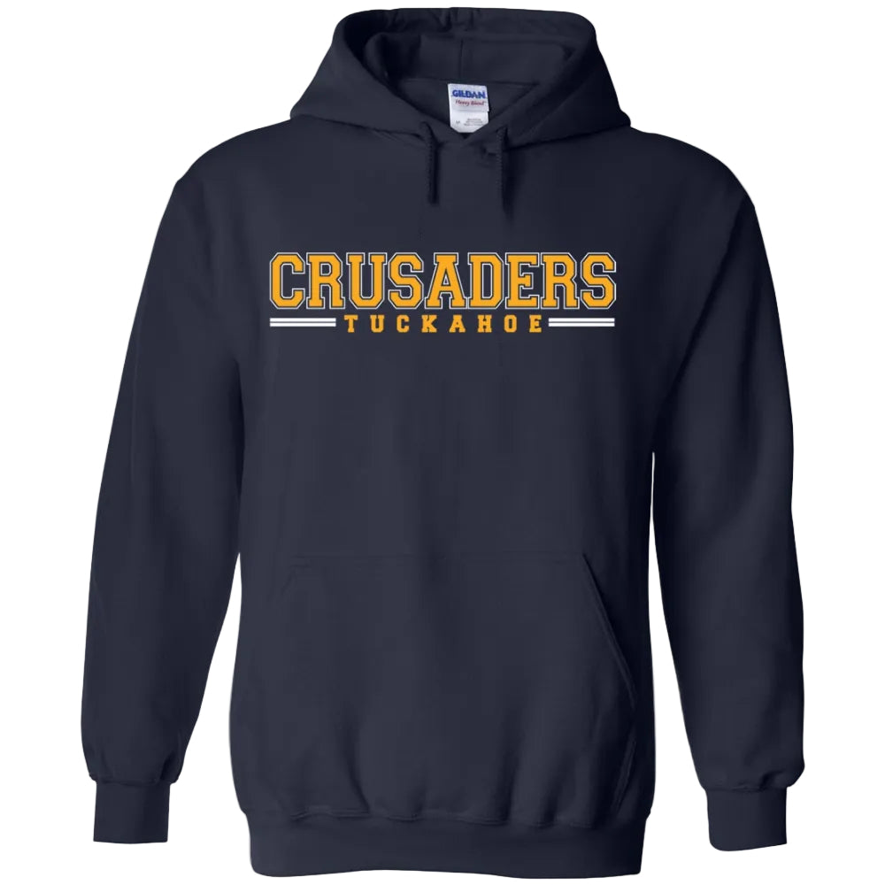 Immaculate Conception School Gildan Navy Heavy Blend Full Zip Hoodie - Immaculate Conception School - Navy
