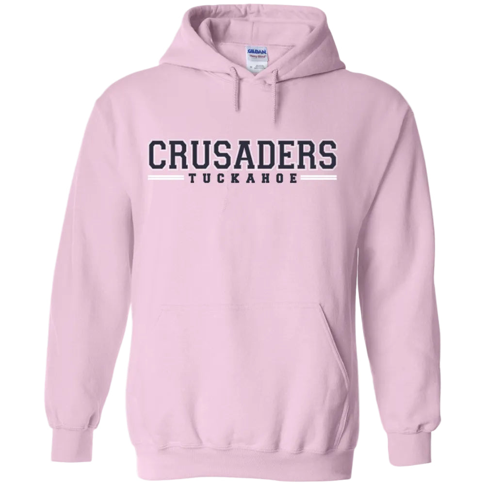 Immaculate Conception School Gildan Pink Heavy Blend Full Zip Hoodie - Immaculate Conception School - Pink