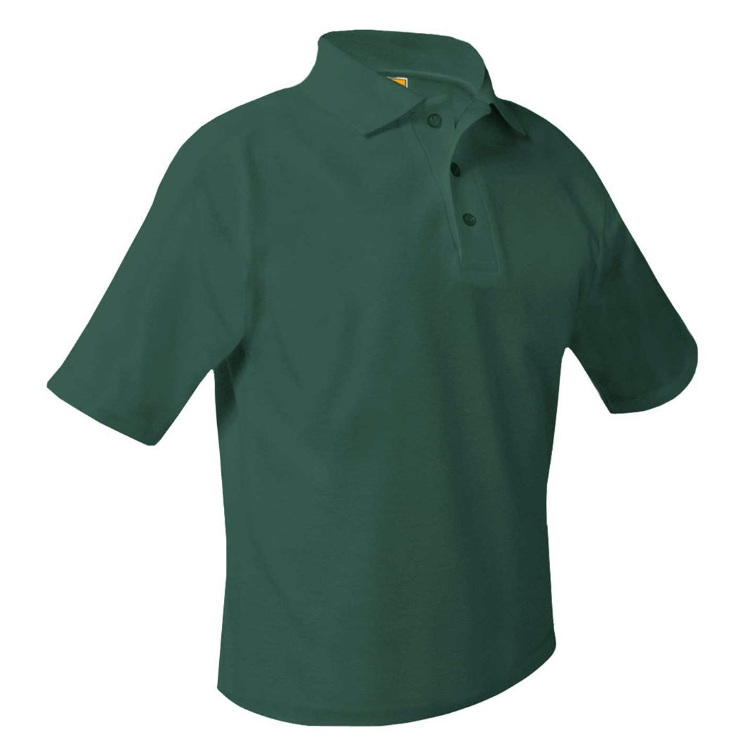 Dark Green Short Sleeve Polo