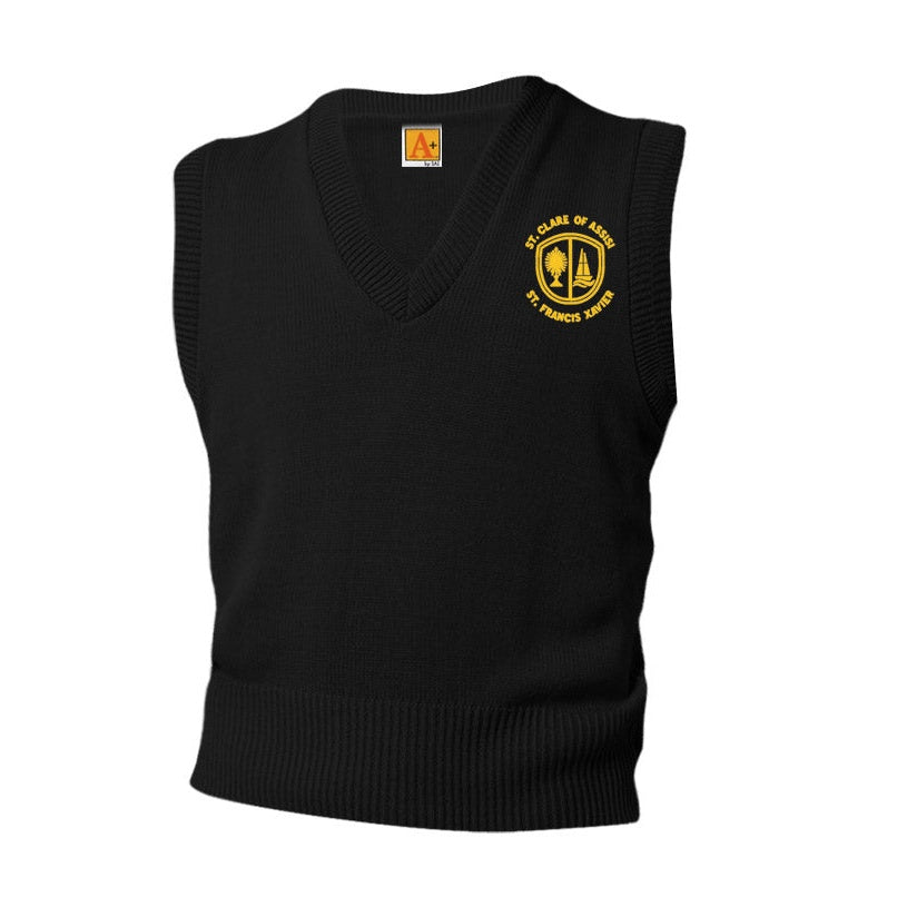 St. Clare of Assisi - St. Francis Xavier School Vest w/ Logo