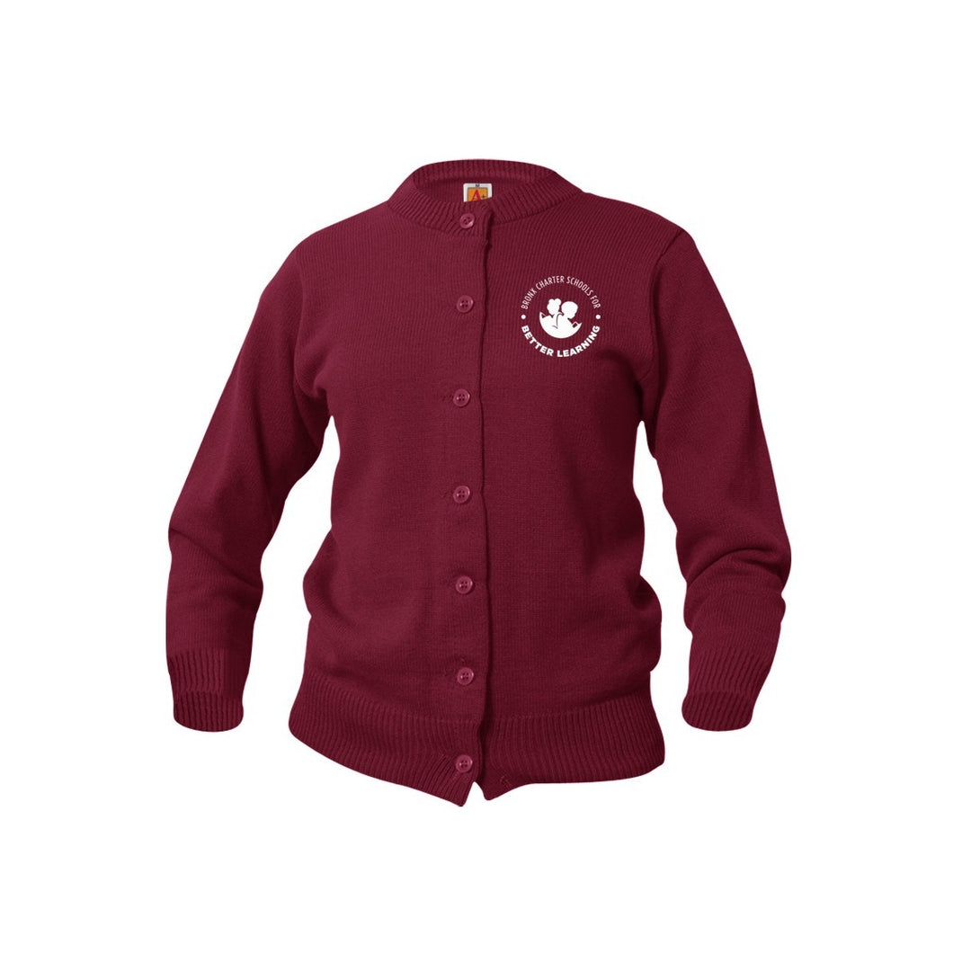 Bronx Charter for Better Learning Cardigan w/ Logo