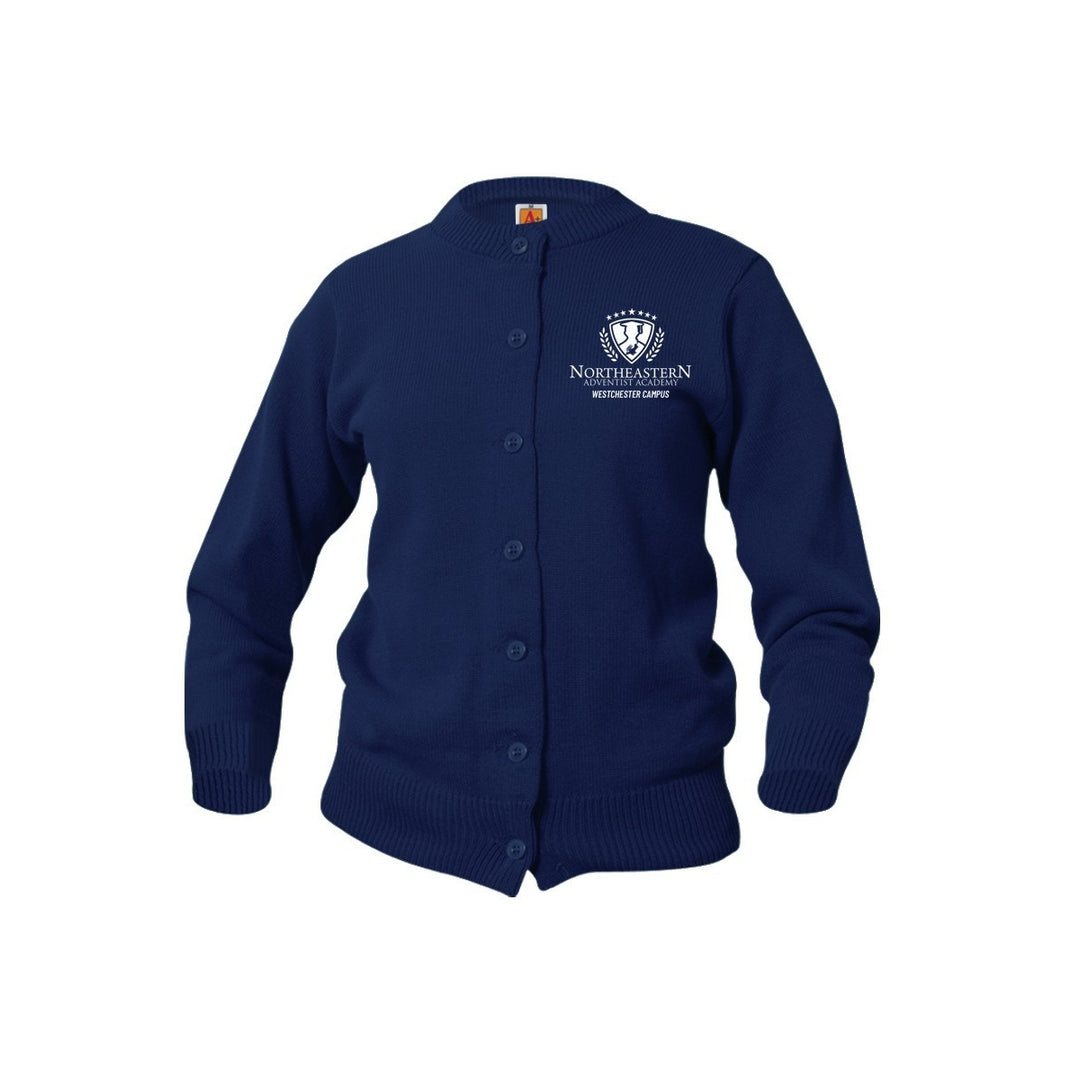Northeastern Adventist Academy Cardigan w/ Logo