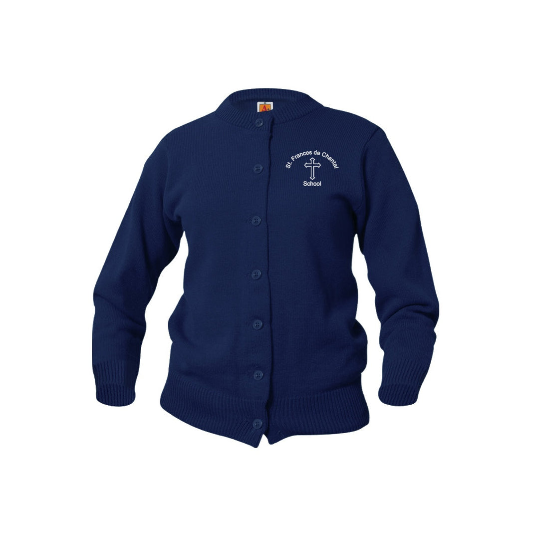 St. Frances de Chantal School Cardigan w/ Logo