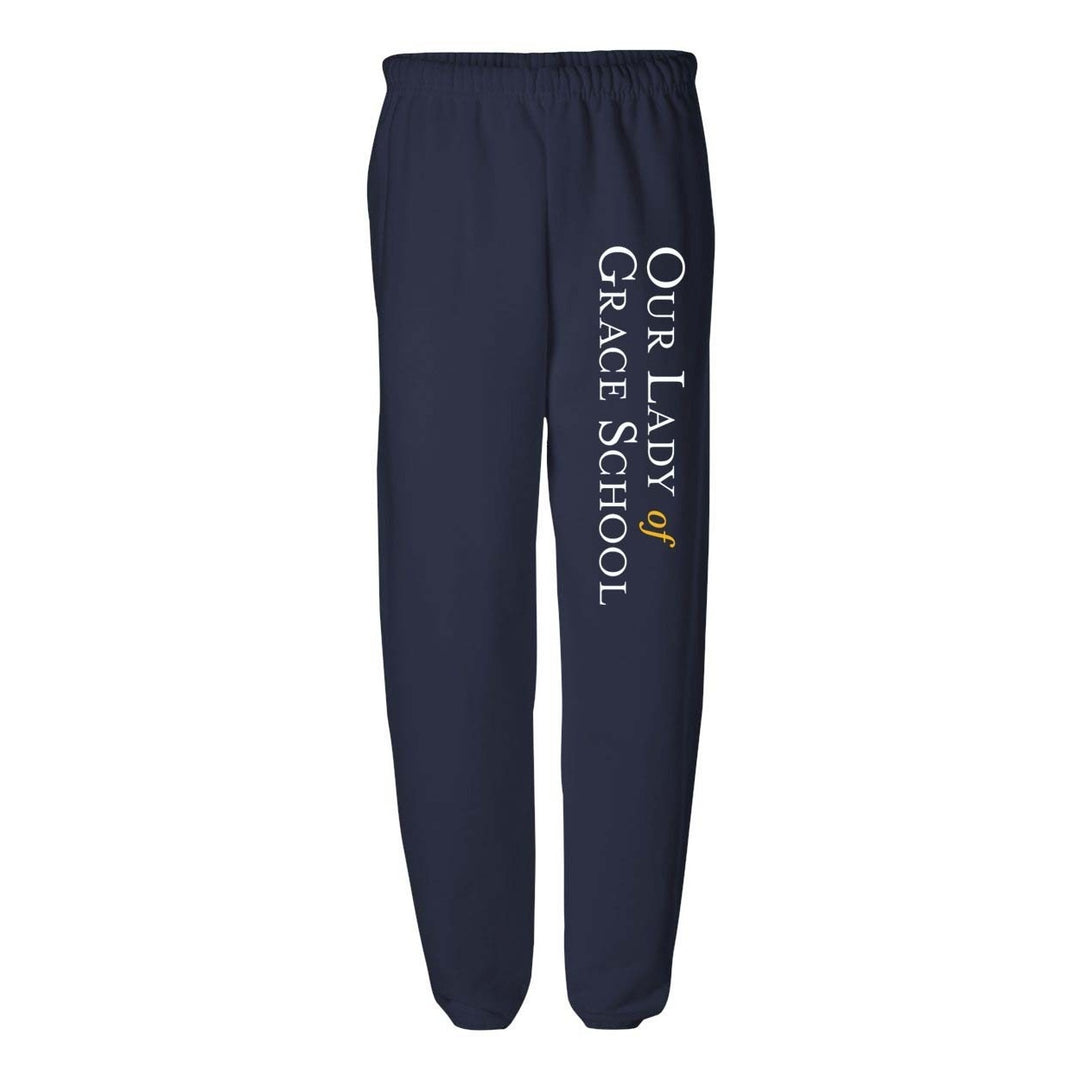 Our Lady of Grace School Gym Sweatpants w/ Logo