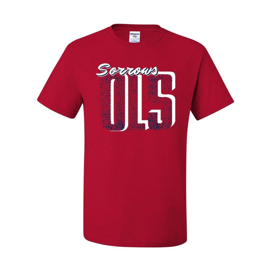 Our Lady of Sorrows School Red Short Sleeve Gym T-Shirt w/ Logo