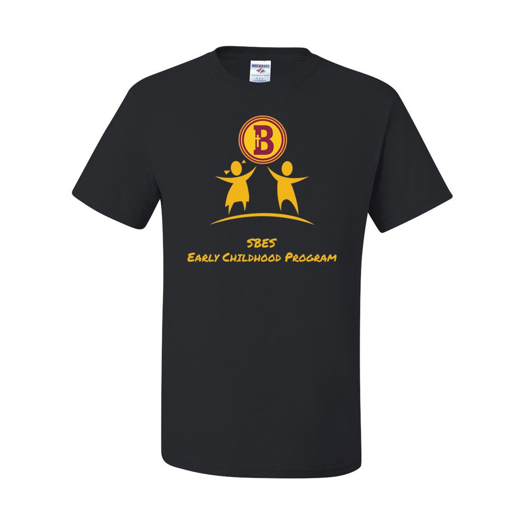 St. Barnabas Elementary School Early Education Black Short Sleeve Gym T-Shirt w/ Logo