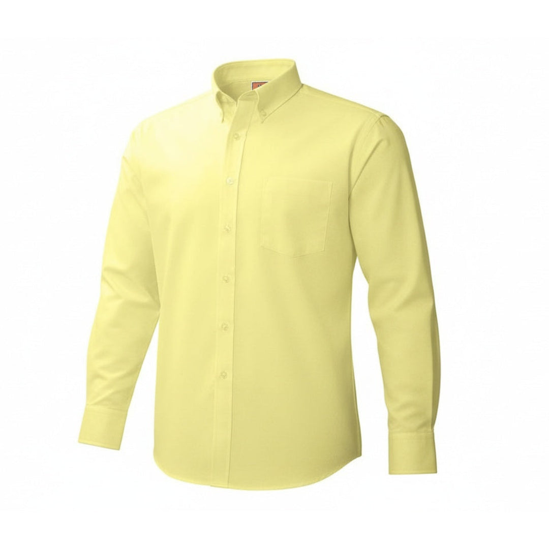 Yellow Long Sleeve Dress Shirt