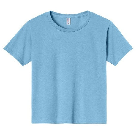 Light Blue Short Sleeve Gym T-Shirt