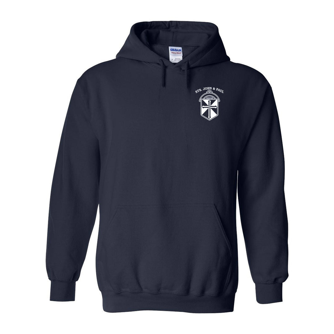 Sts. John and Paul School Navy Pullover Hoodie w/ Logo (Copy)
