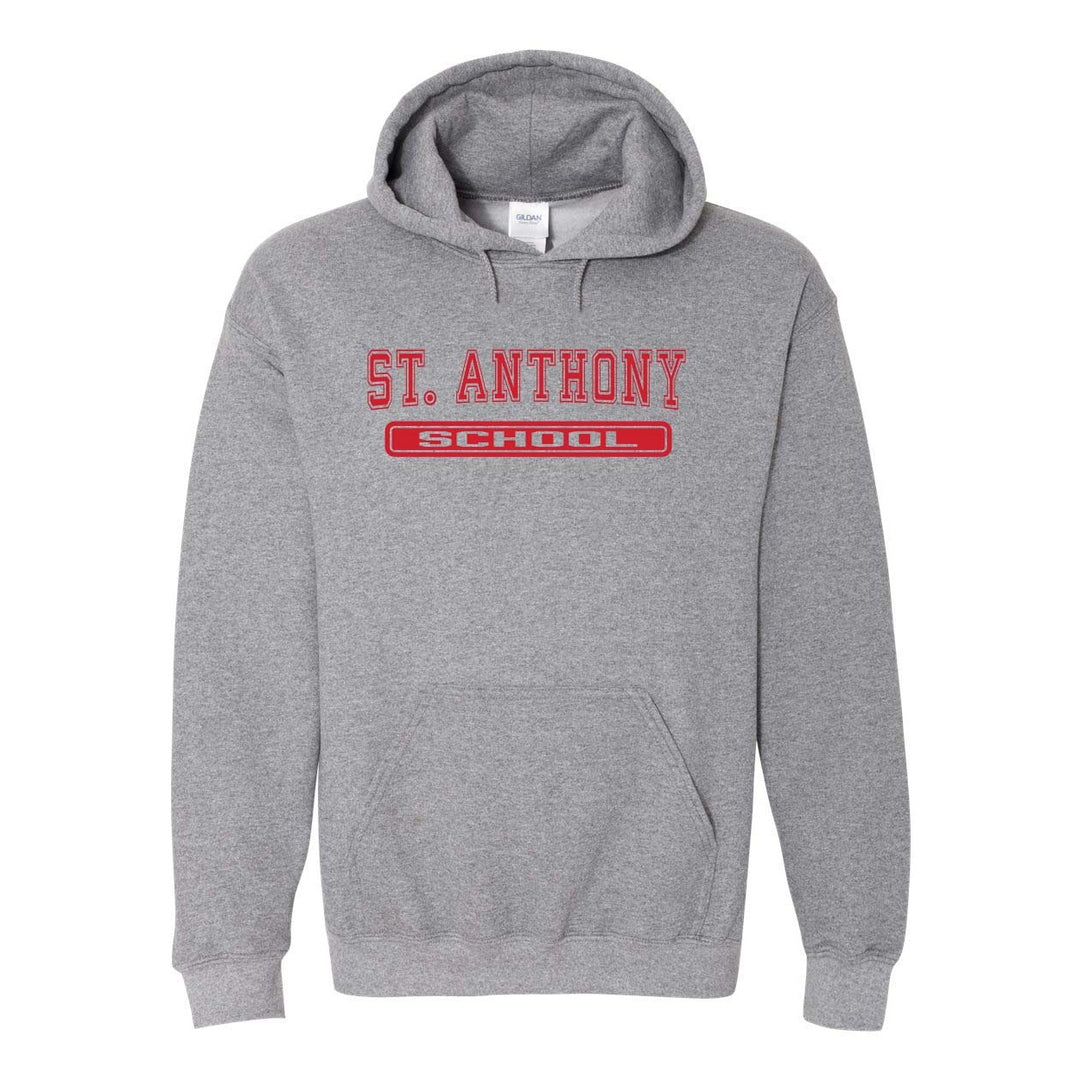 St. Anthony School Oxford Pullover Hoodie w/ Logo