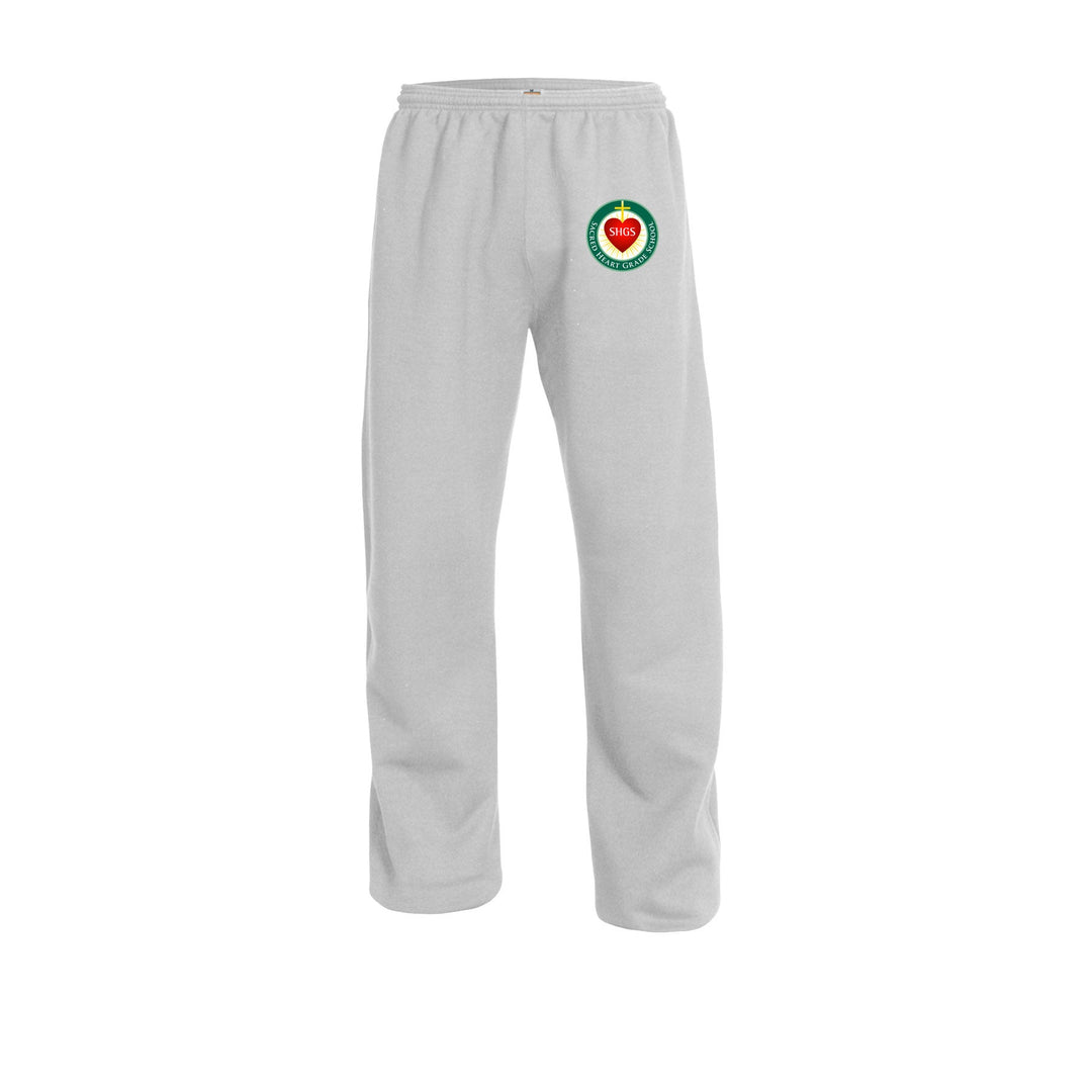 Sacred Heart Grade School Open Bottom Gym Sweatpants w/ Logo