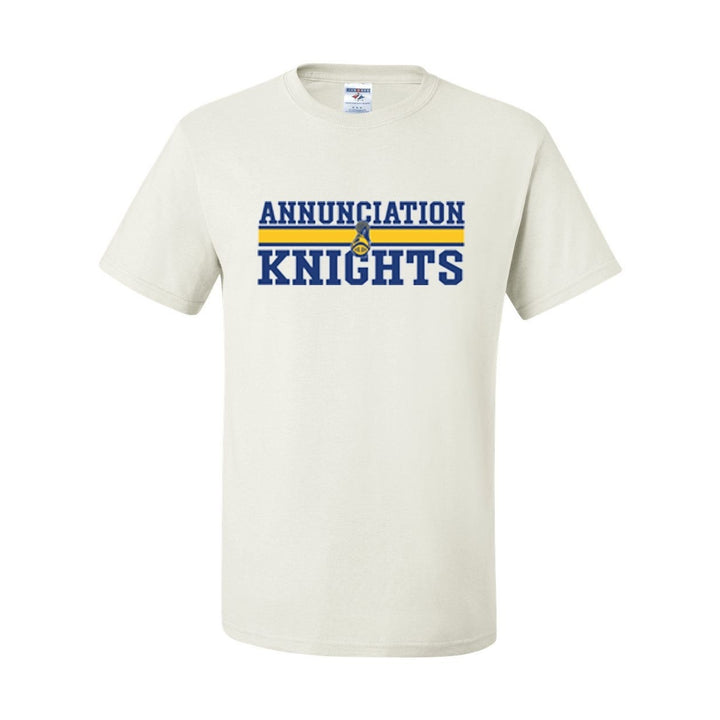 Annunciation School Spirit Short Sleeve T-Shirt w/ Knights Logo 