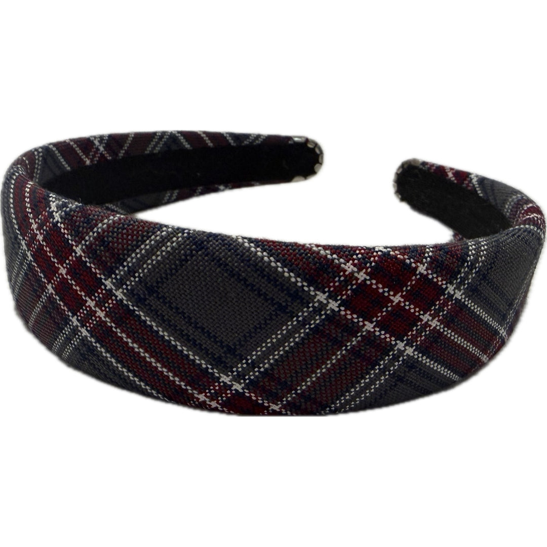 Traditional Padded Headband with Metal Tip Ends