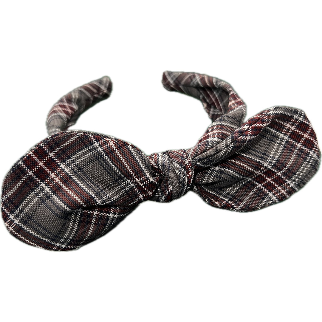 Hourglass Bow on Headband