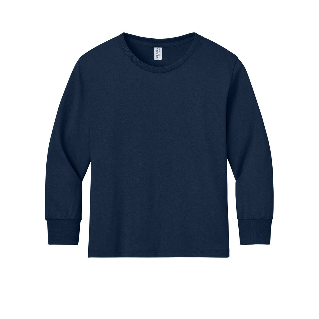 Navy Long Sleeve Gym T-Shirt