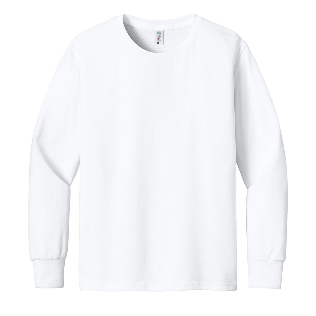 White Long Sleeve Gym T-Shirt