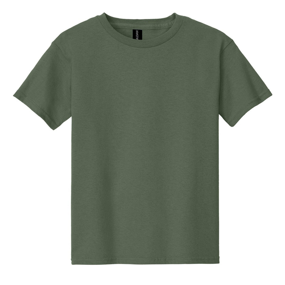 Gildan Military Green Heavy Cotton Short Sleeve T-shirt