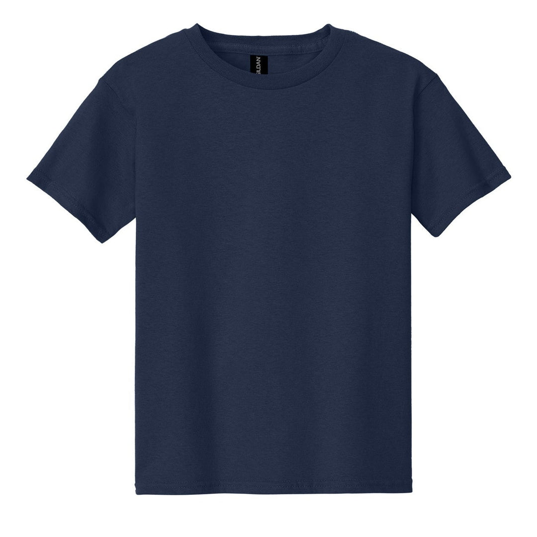 Gildan Navy Heavy Cotton Short Sleeve T-shirt