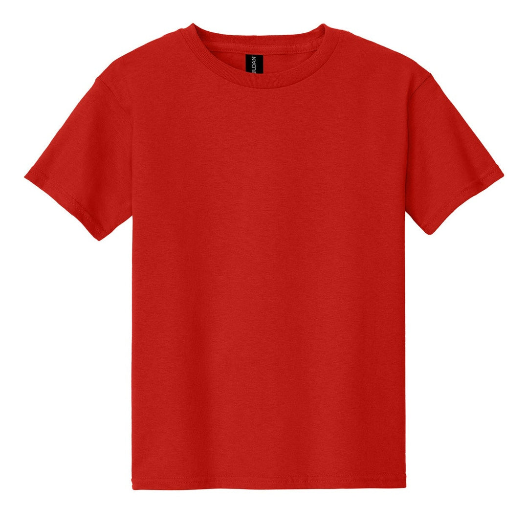 Gildan Red Heavy Cotton Short Sleeve T-shirt