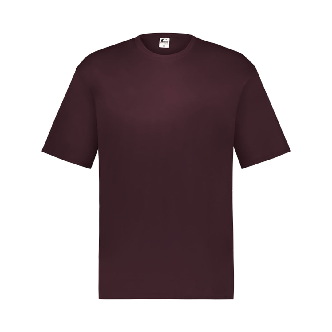 C2 Maroon Performance Short Sleeve T-shirt