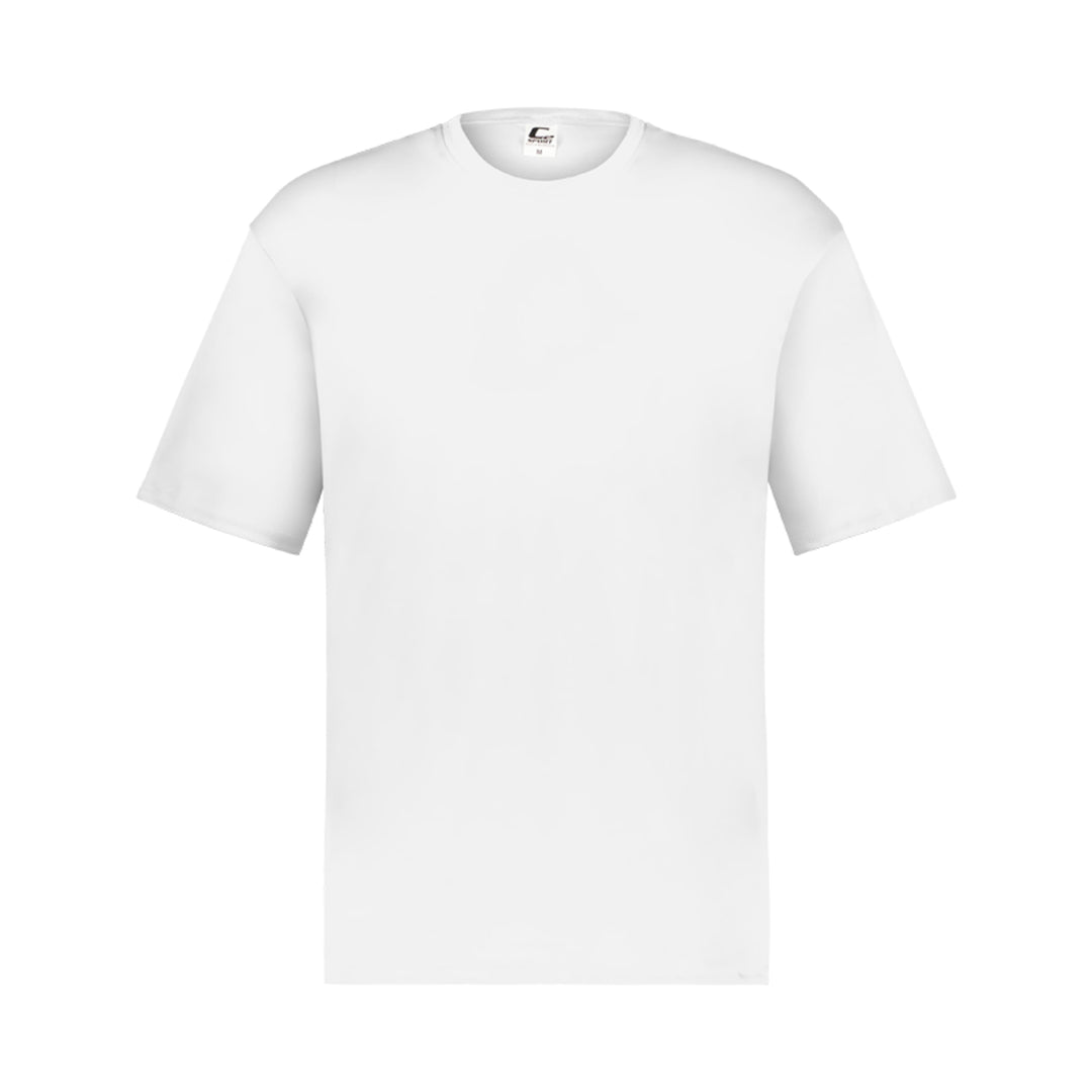C2 White Performance Short Sleeve T-shirt